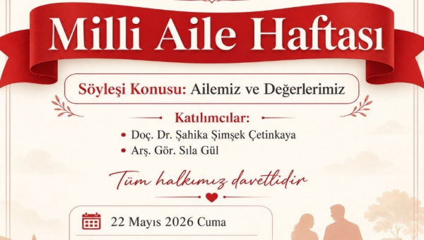 Kastamonu Üniversitesi Kadın ve Aile Çalışmaları Uygulama ve Araştırma Merkezi Müdürü Milli Aile Haftası Söyleşisine Katıldı
