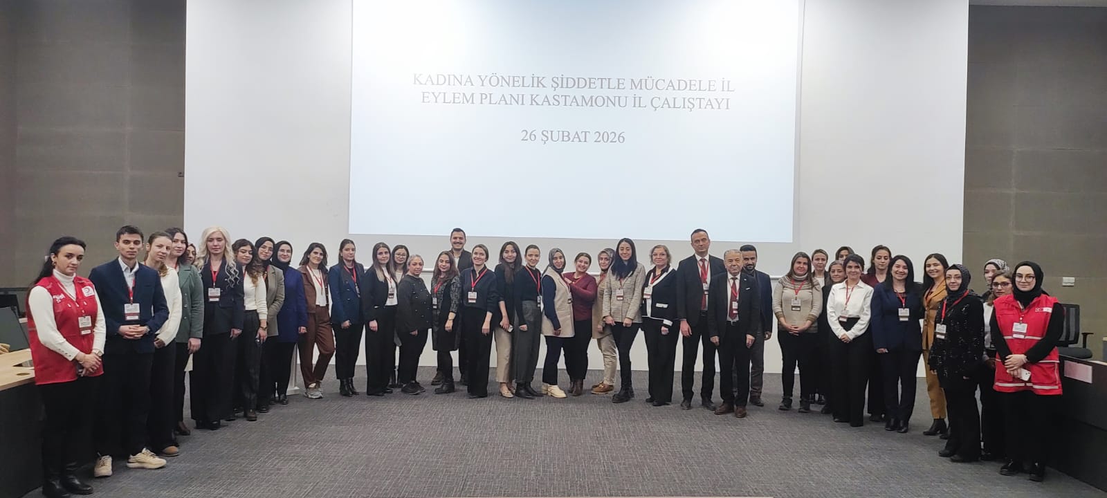 Kadın ve Aile Çalışmaları Uygulama ve Araştırma Merkezi Müdürü Kadına Yönelik Şiddetle Mücadele İl Çalıştayı’na Katılım Sağladı